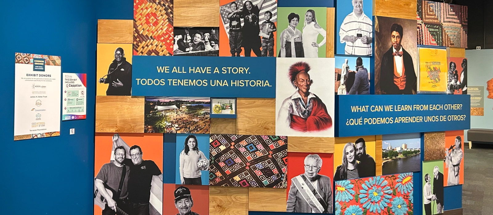 The Common Ground exhibit at the Putnam Museum celebrates the stories of diverse communities